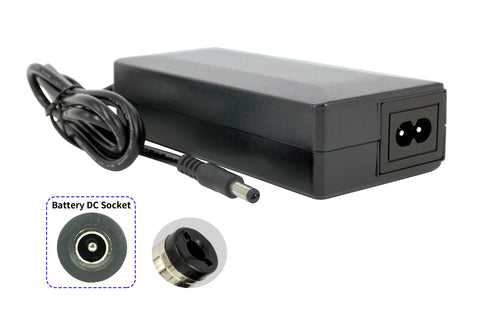 Fietsacculader (42V 2A met DC 2.1-interface)