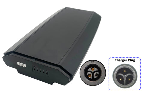 YJ145 Batterie de vélo pour porte-bagages 36V 14,5Ah | Telefunken, Zündapp, Chrisson et plus