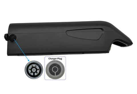 AEG Downtube Accu 48V 12.8Ah CAN-BUS voor Prophete (ZZ131304), Rex en andere E-Bikes | Compatibel