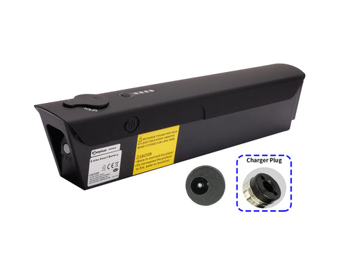 Protanium In-Frame Fietsaccu 36V 10.5Ah Kort (395mm) | Diavelo & Saxonette