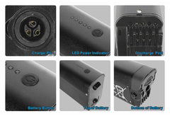 QonQer E-Bike Accu 36V 15Ah (540Wh) voor Sports & Comfort | Samsung Cellen | Compatibel met QWIC